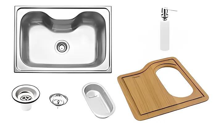Acessório em pedra natural para bancada de cozinha, inspiração 11