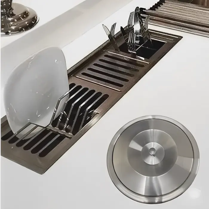 Acessório em pedra natural para bancada de cozinha, inspiração 4