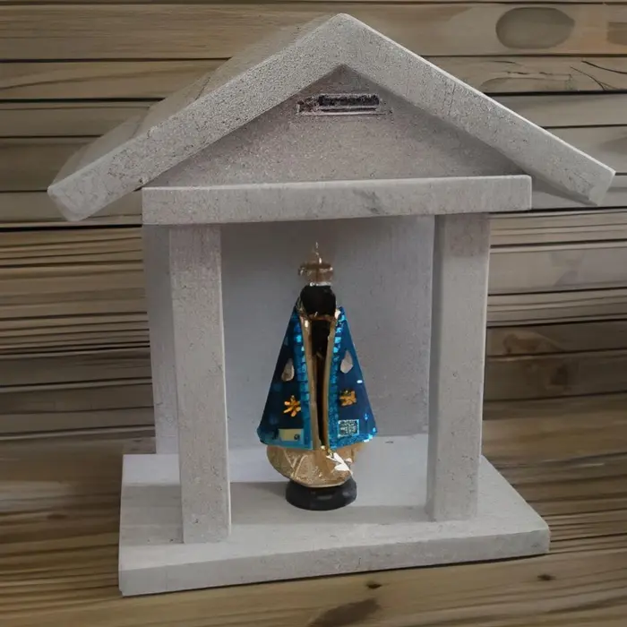 Capelinha em granito para cemitério, modelo 13