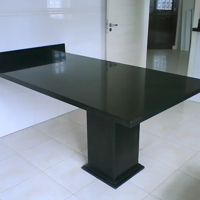 Mesa com tampo em mármore ou granito, inspiração 18
