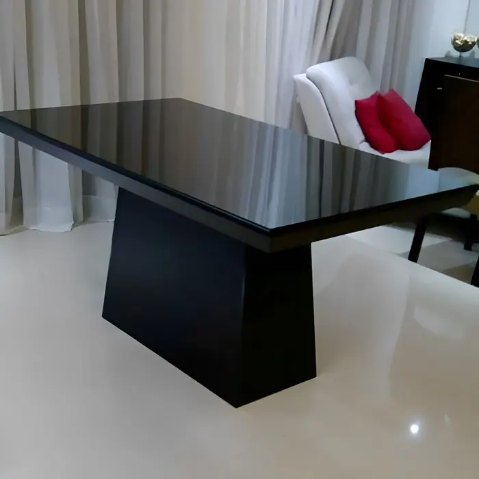 Mesa com tampo em mármore ou granito, inspiração 53
