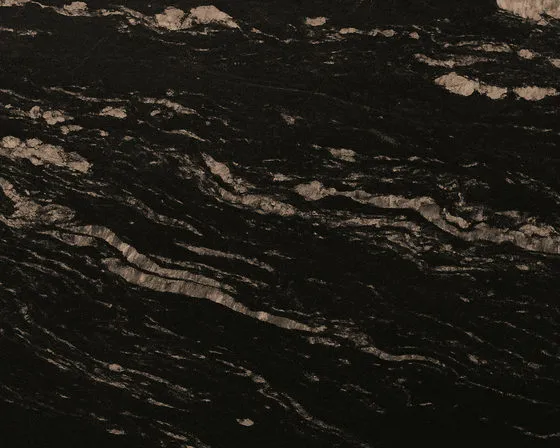 Granito preto Porto Rosa com veios dourados, Arte Funerária